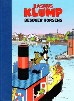 Children's book DANISH - Rasmus Klump Besoger Horsens - Petzi - Hardcover